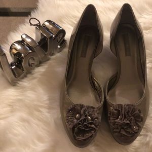 Bandolino gray dress shoes